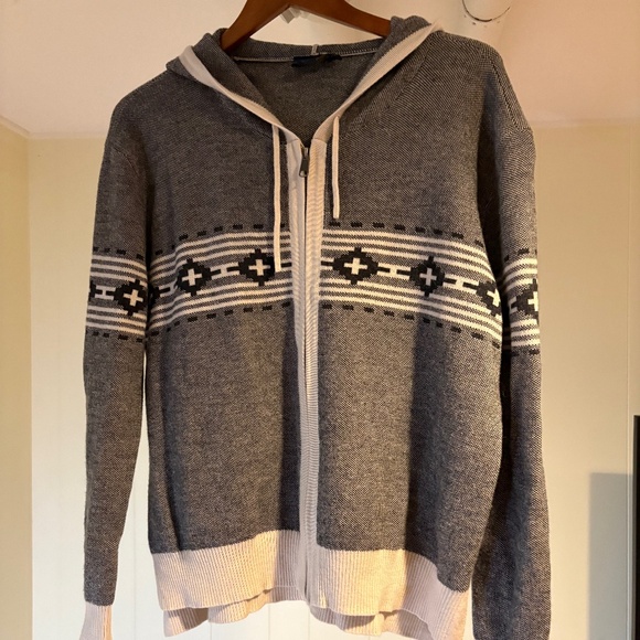 Pendleton Wool Zip Up Hoodie Sz XL - Picture 1 of 5